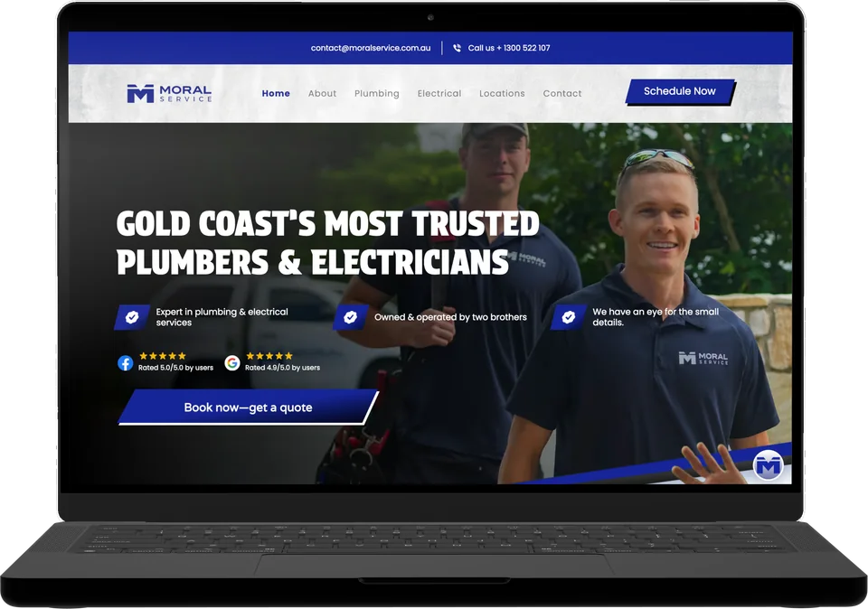 The Moral Service website